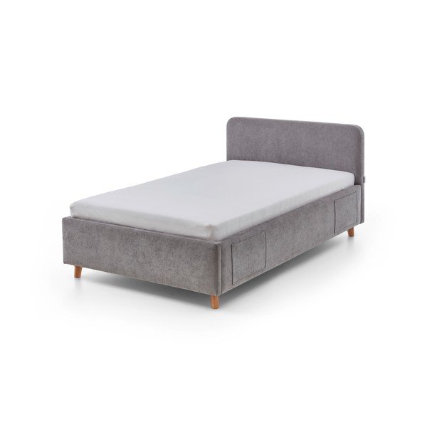 Szürke gyerekágy ágyrács nélkül 120x200 cm Cosy – Meise Möbel-image-4