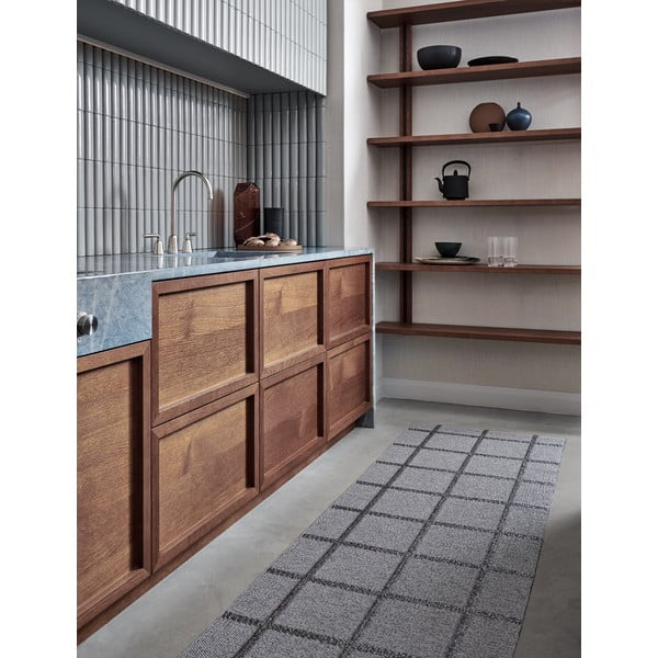 Szürke kültéri-beltéri futószőnyeg 70x150 cm Ada Grey – Pappelina-image-1