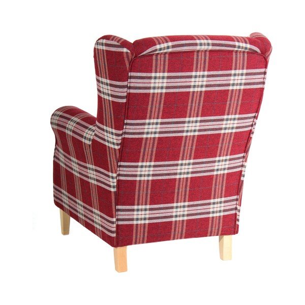 Lorris piros füles fotel - Max Winzer-image-4