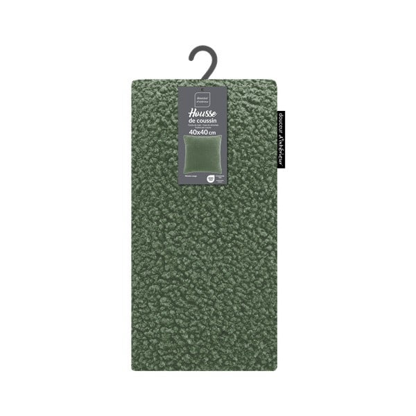 Sherpa párnahuzat 40x40 cm Woolen – douceur d'intérieur-image-3