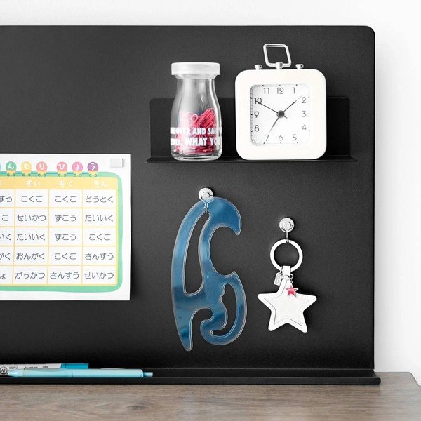 Mágneses üzenőfalra akasztható polc 20x6 cm Tower – YAMAZAKI-image-4