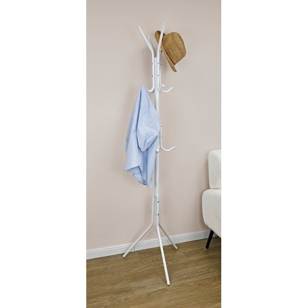 Fehér fém fogas 42x172 cm Jorid – Yes Everyday-image-1