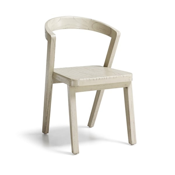 Muria fehér szék mindi fából - Moycor