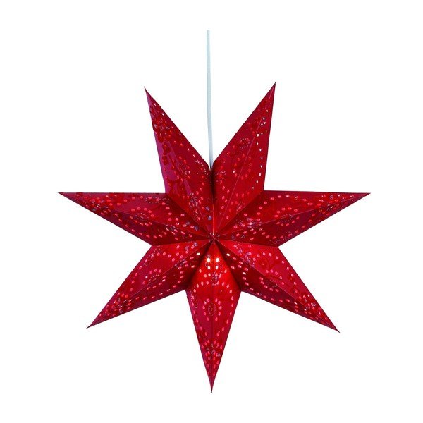 Piros függő karácsonyi fénydekoráció Aratorp – Markslöjd