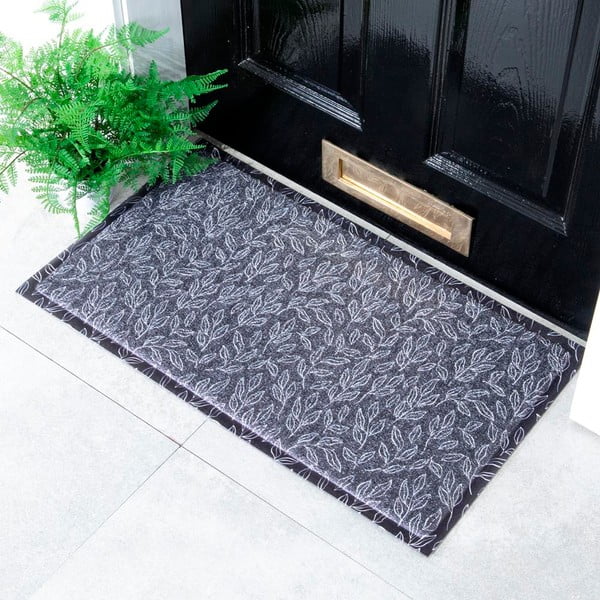 Lábtörlő 40x70 cm Navy Leaf – Artsy Doormats-image-1