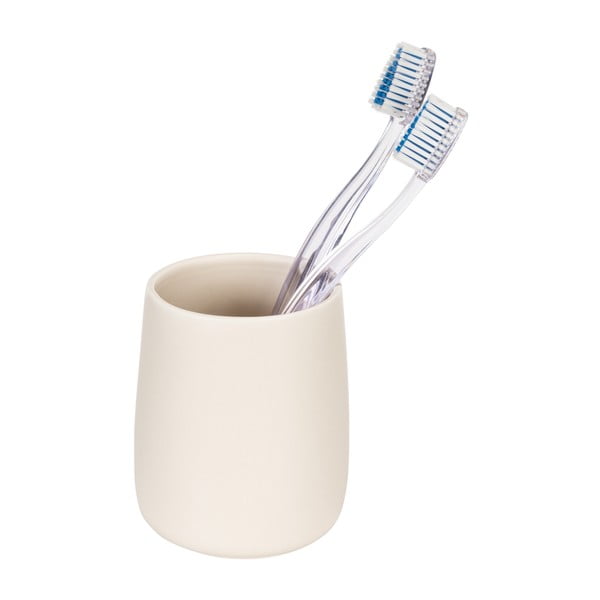 Krémszínű kerámia fogkefetartó pohár Margo – Allstar-image-3
