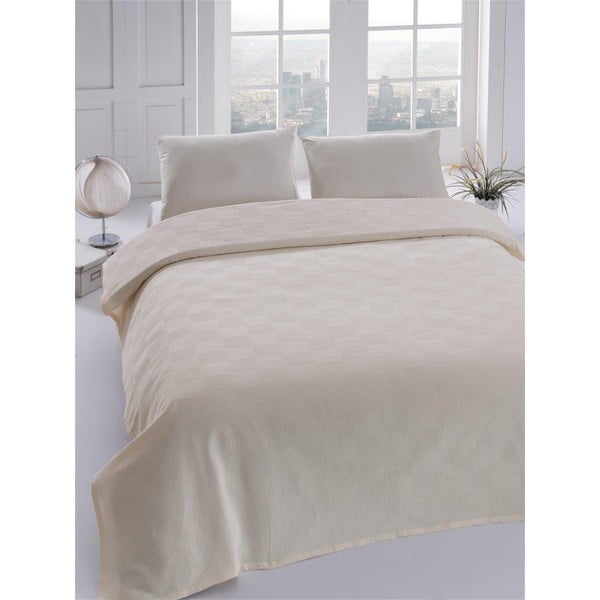 Orgu Cream ágytakaró, 160 x 235 cm