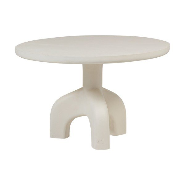 Műanyag kerek kerti étkezőasztal ø 120 cm Luno – WOOOD