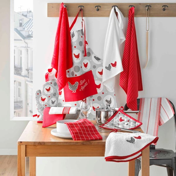 Pamut edényfogó kesztyű Suzette – douceur d'intérieur-image-1