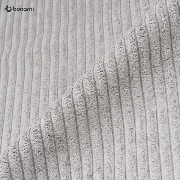 Világosszürke kordbársony kanapé modul (középső rész) Nihad modular – Bobochic Paris-image-3