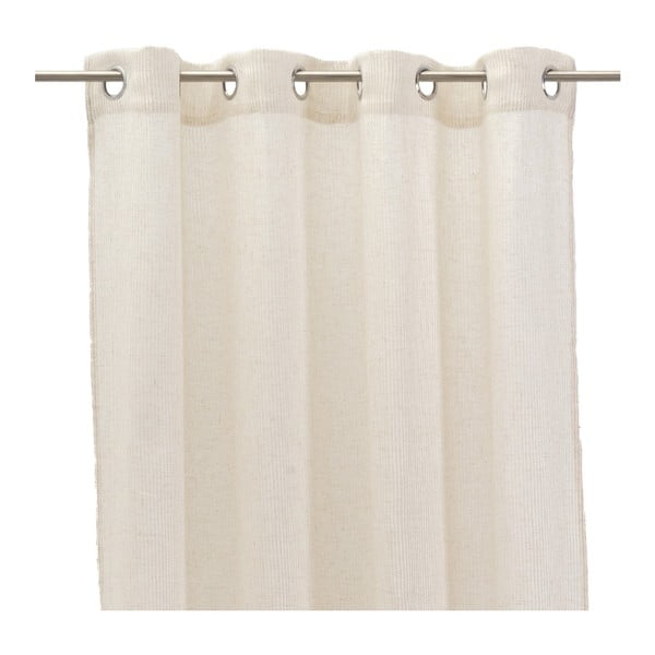 Bézs lenkeverék fényáteresztő függöny 140x260 cm Fifties – Casa Selección