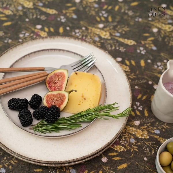 Len tányéralátét 35x45 cm Woodland – Linen Tales-image-1