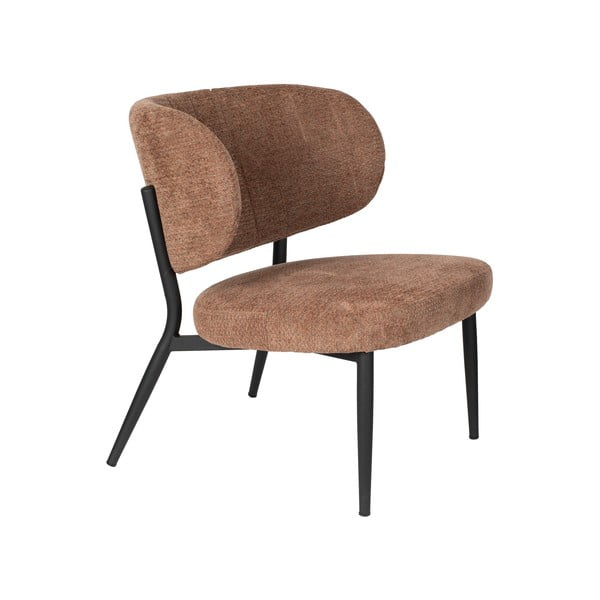 Narancssárgásbarna fotel Sanne – White Label