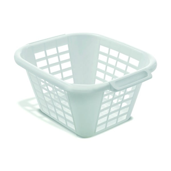 Square Laundry Basket fehér szennyeskosár, 24 l - Addis