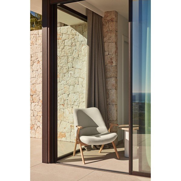 Krémszínű fotel Dins – Teulat-image-1