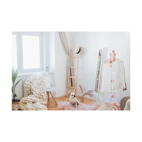 Fehér LED fényfüzér 30 gömbbel - LUKKA-image-4