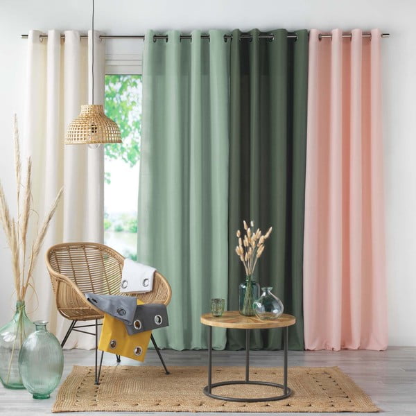 Narancssárga mikroszálas függöny 140x280 cm Absolu – douceur d'intérieur-image-3