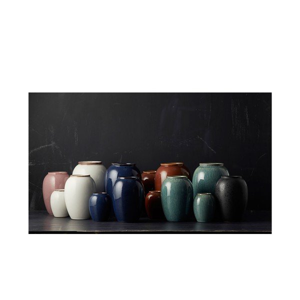 Rózsaszín kőedény váza (magasság 20 cm) Gastro  – Bitz-image-3