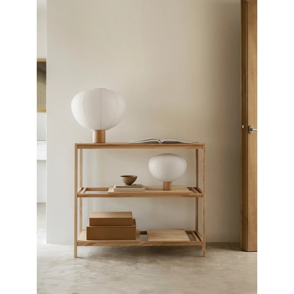 Fehér asztali lámpa papír búrával (magasság 32 cm) Kami – Blomus-image-2