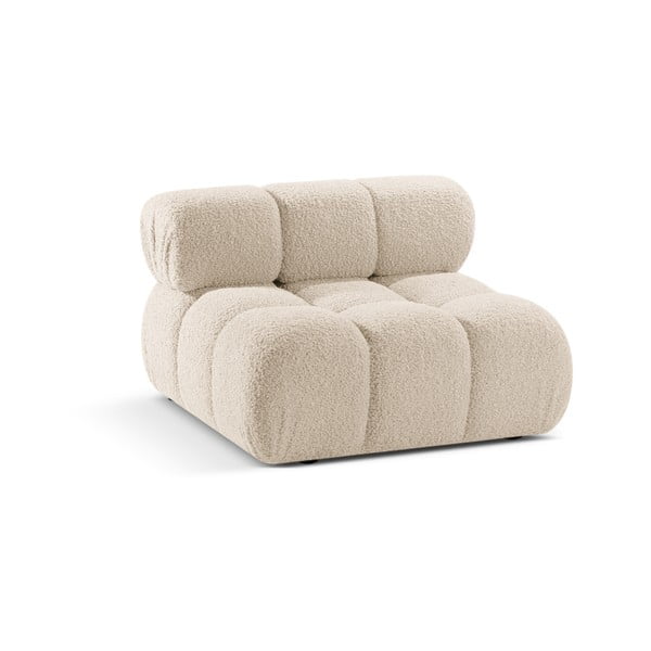 Bézs buklé kanapé modul (középső rész) Bellis – Micadoni Home-image-3