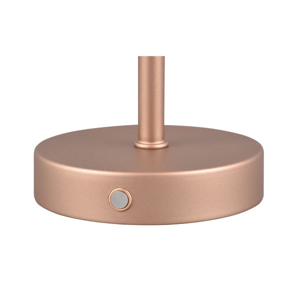 Rézszínű LED szabályozható asztali lámpa (magasság 30 cm) Jeff – Reality-image-2