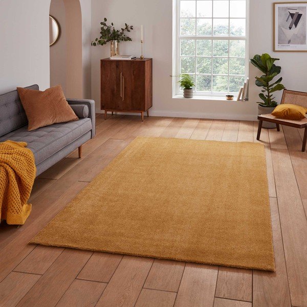 Okkersárga mosható szőnyeg 120x170 cm Cove – Think Rugs-image-2