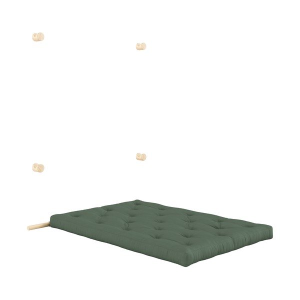 Zöld kinyitható kanapé 135 cm Hooked – Karup Design-image-4