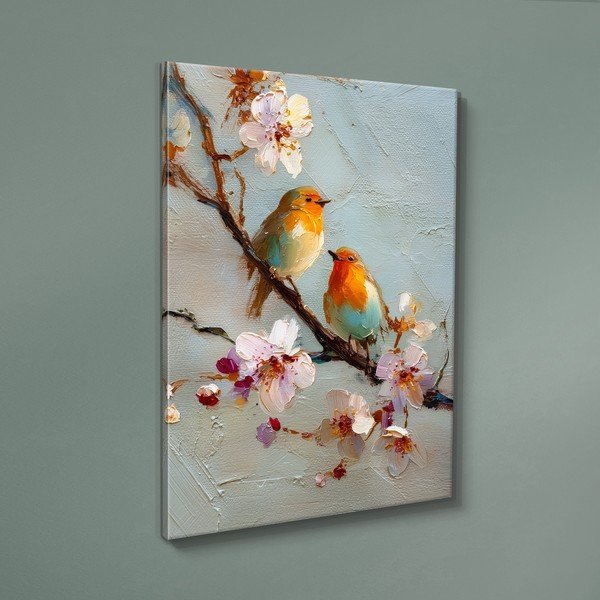 Nyomtatott keretezett kép 60x80 cm Robins – Styler-image-3