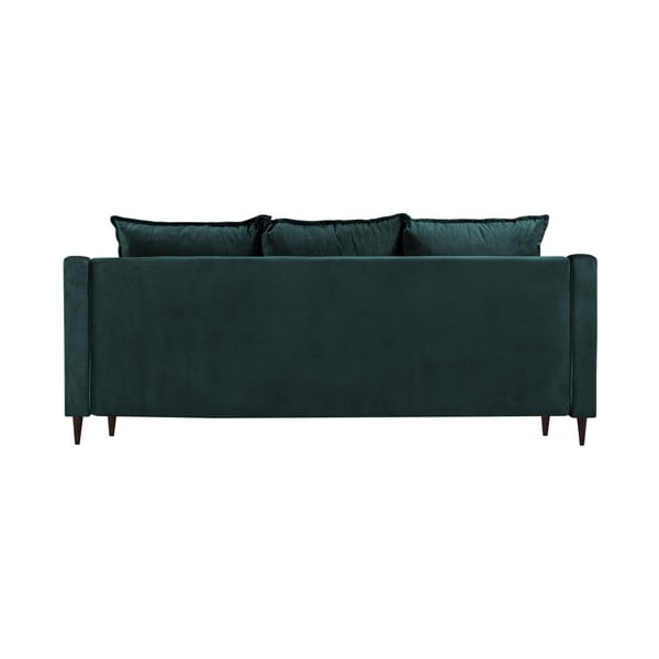 Freesia kékeszöld bársonykanapé tárolóval, 215 cm - Mazzini Sofas-image-3