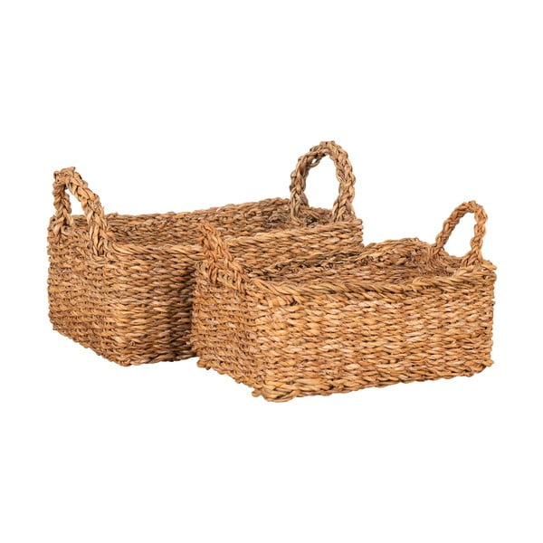 Tengerifű tárolókosár szett 2 db-os 32x23x13 cm Morella – House Nordic