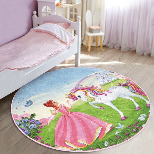 Gyerek szőnyeg ø 80 cm Comfort – Mila Home-image-1