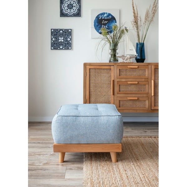 Dazzling Daisy világoskék lábtartó - Miuform-image-1