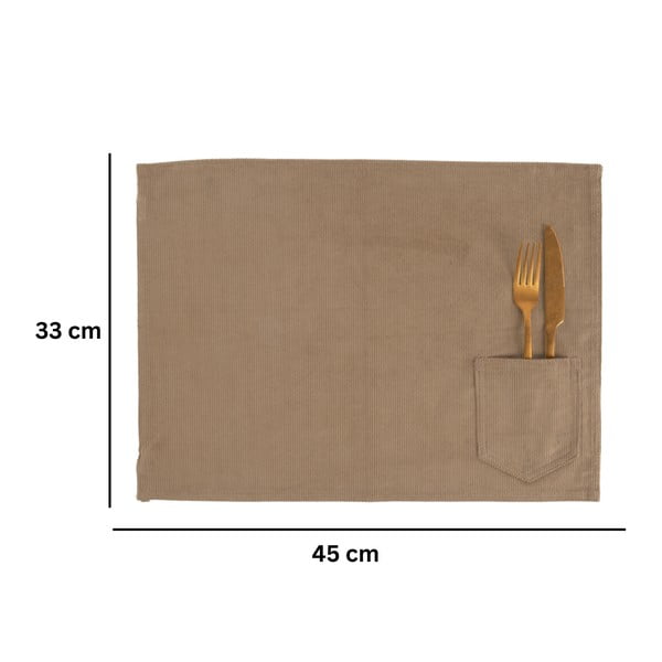 Textil tányéralátét 33x45 cm Velmar – Tiseco Home Studio-image-4