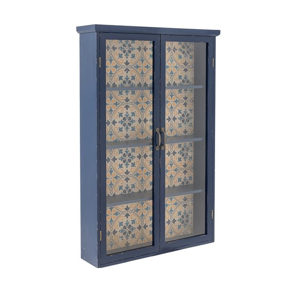 Kék jegenyefenyő tálalószekrény 81x122x22 cm Hazem – Bloomingville-image-2