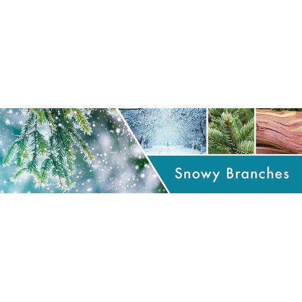 Snowy Branches illatgyertya, 35 órás égési idő - Goose Creek-image-1