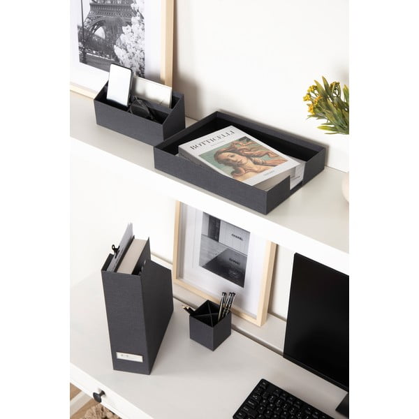 Karton rendszerező szett 4 db-os Hugo Canvas Paper Laminate – Bigso-image-1