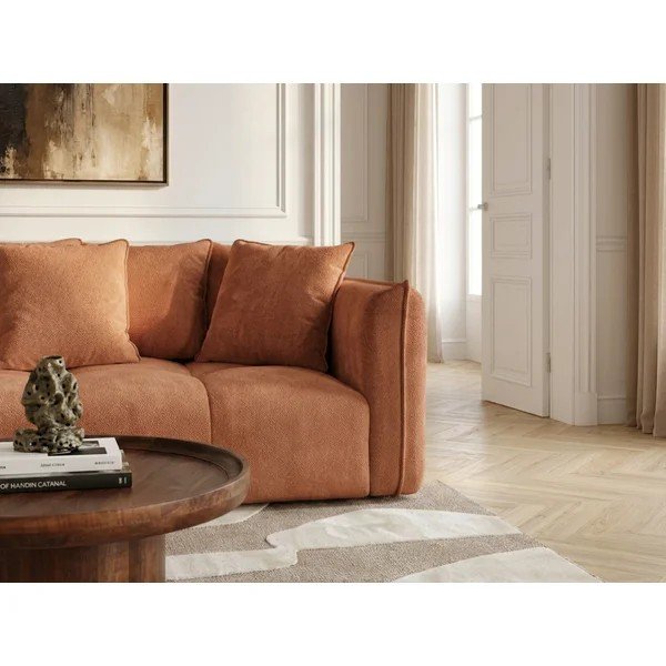 Narancssárga zsenília kanapé Harlem – Bobochic Paris-image-2