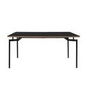Fekete étkezőasztal 90x160 cm Alto – Støraa