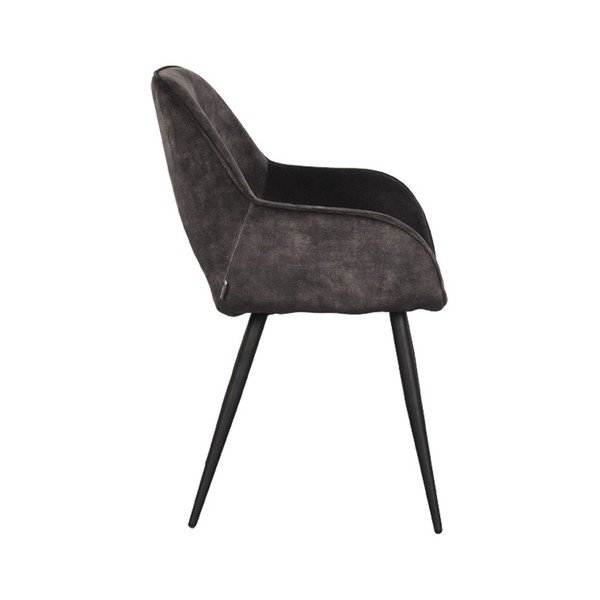 Antracitszürke étkezőszék szett 2 db-os Fer – LABEL51-image-3