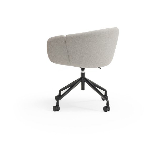 Világosszürke kárpitozott irodai szék Add – Teulat-image-3