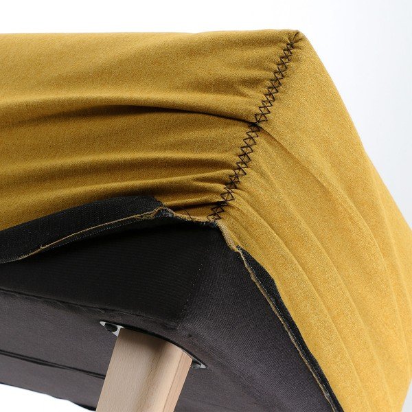 Lydia sárga ülőpad - Kave Home-image-3