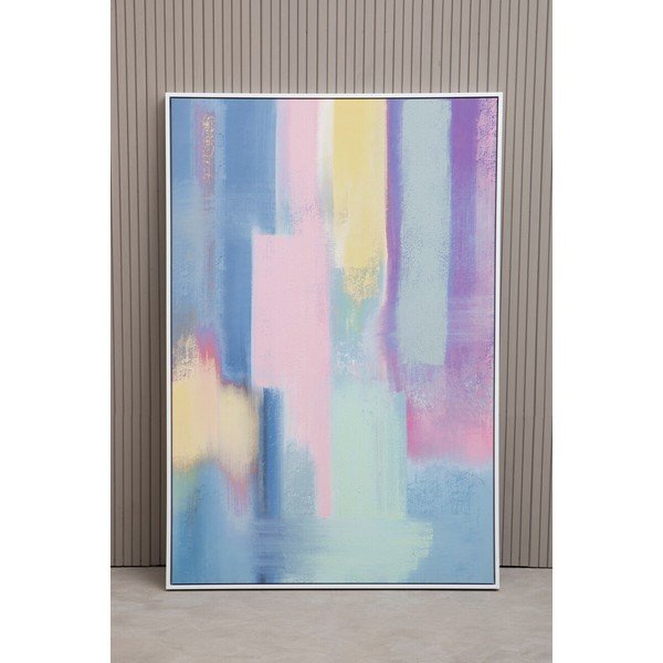 Keretezett-vászon kép 83x123 cm Astratto – Premier Housewares-image-3
