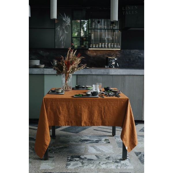 Len asztalterítő 140x300 cm – Linen Tales-image-3