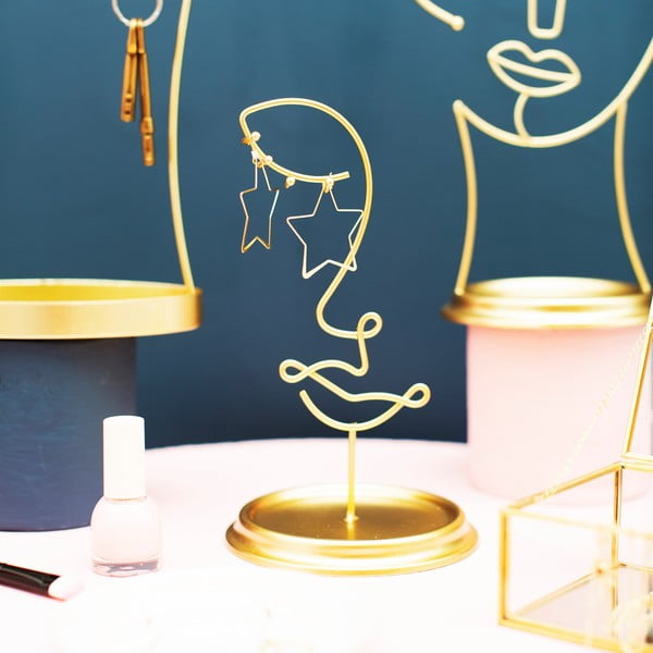 Leila aranyszínű ékszertartó - Sass & Belle-image-1