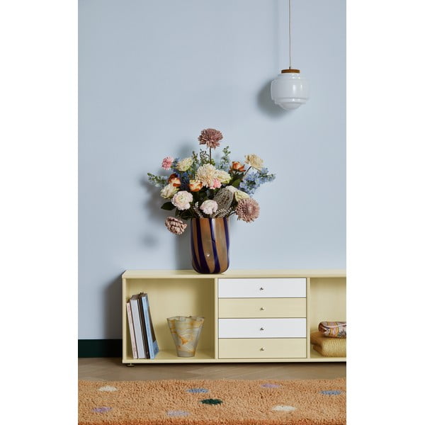 Világossárga alacsony komód 267x61 cm Mistral – Hammel Furniture-image-2