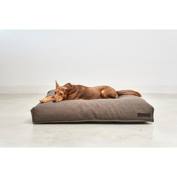 Barna buklé matrac kutyáknak 100x75 cm Mondo Chocolate M – MiaCara-image-1