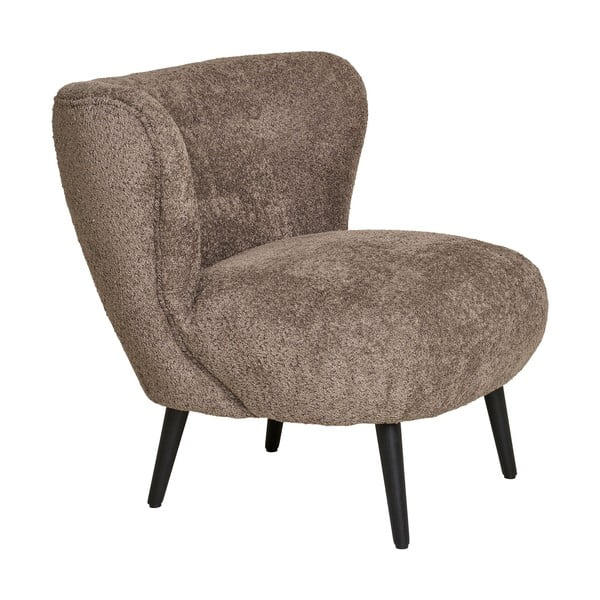 Barna buklé fotel Covelo – House Nordic-image-2