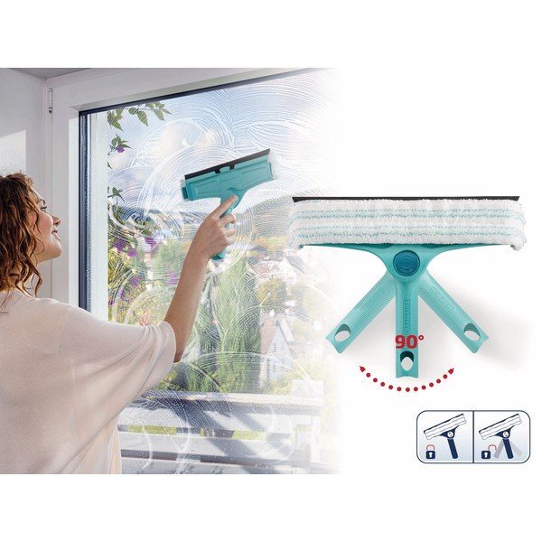 Zöld ablaklehúzó 32 cm 3in1 – LEIFHEIT-image-1