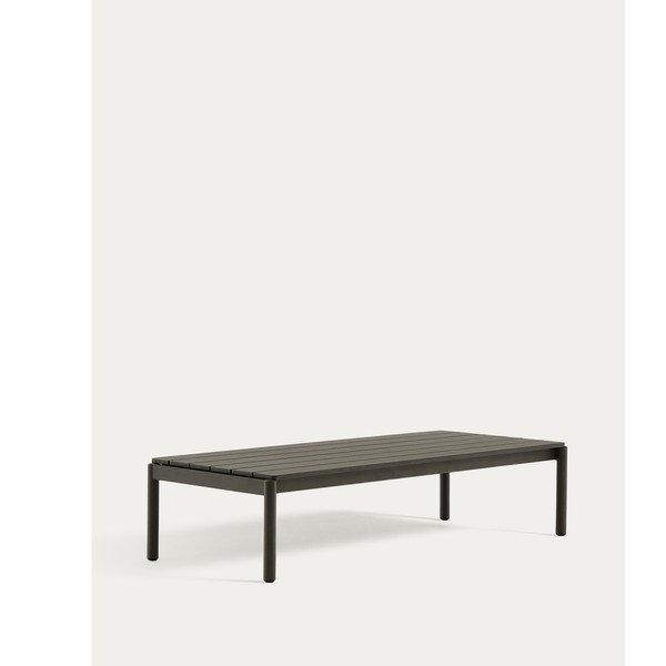 Fém kerti dohányzóasztal 63x149 cm Sorells – Kave Home-image-4