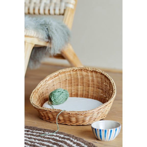 Natúr színű fekhely kutyáknak 30x40 cm Tille – Bloomingville-image-1